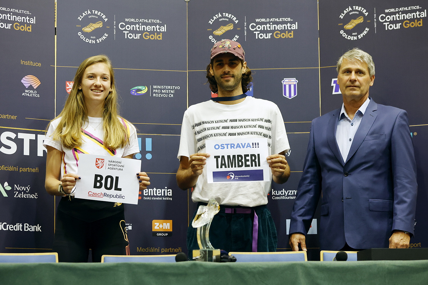 Gianmarco Tamberi is looking forward for fans